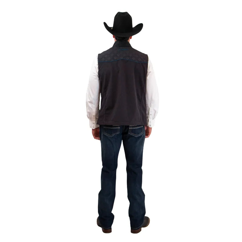 Chaleco Vaquero Icy Denver Impermeable Negro y Azul Marino