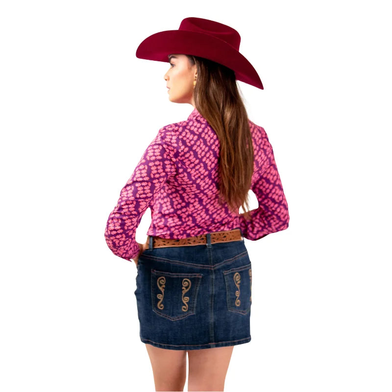 Falda Vaquera Denver de Mezclilla para Dama con Stretch