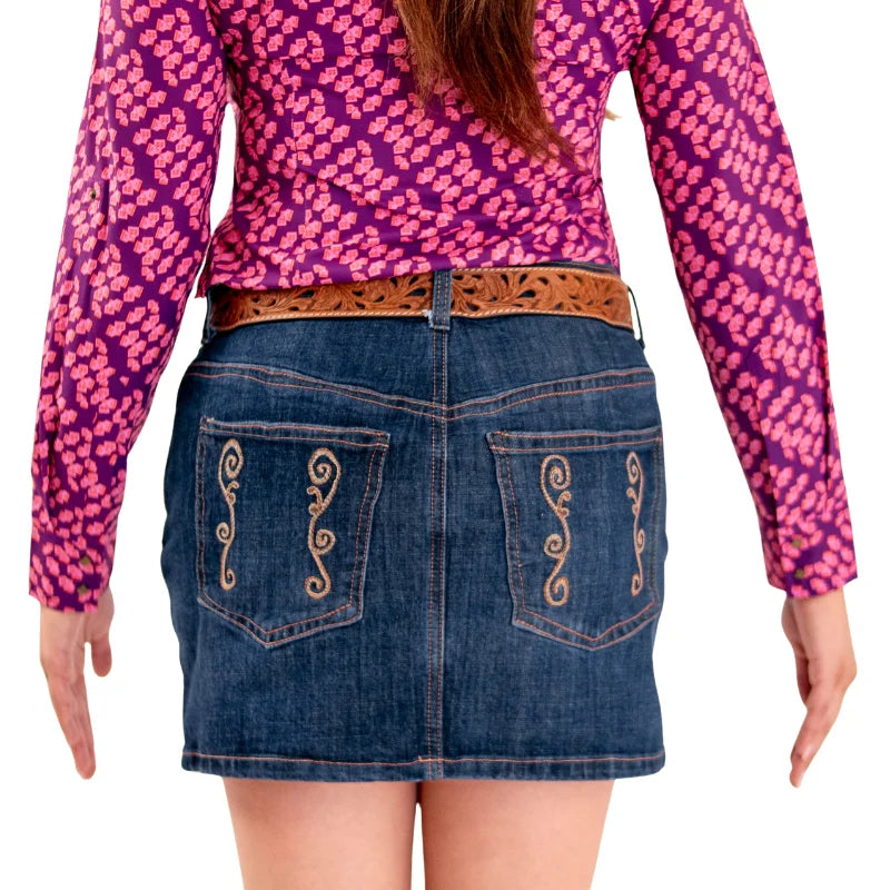 Falda Vaquera Denver de Mezclilla para Dama con Stretch