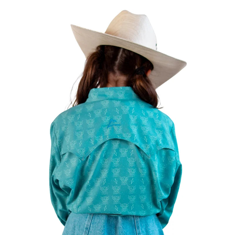 Camisa Fishing Niña Vaquitas