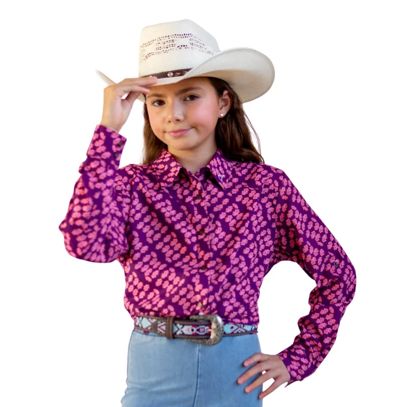 Camisa Fishing Niña Arete Vaca Denver