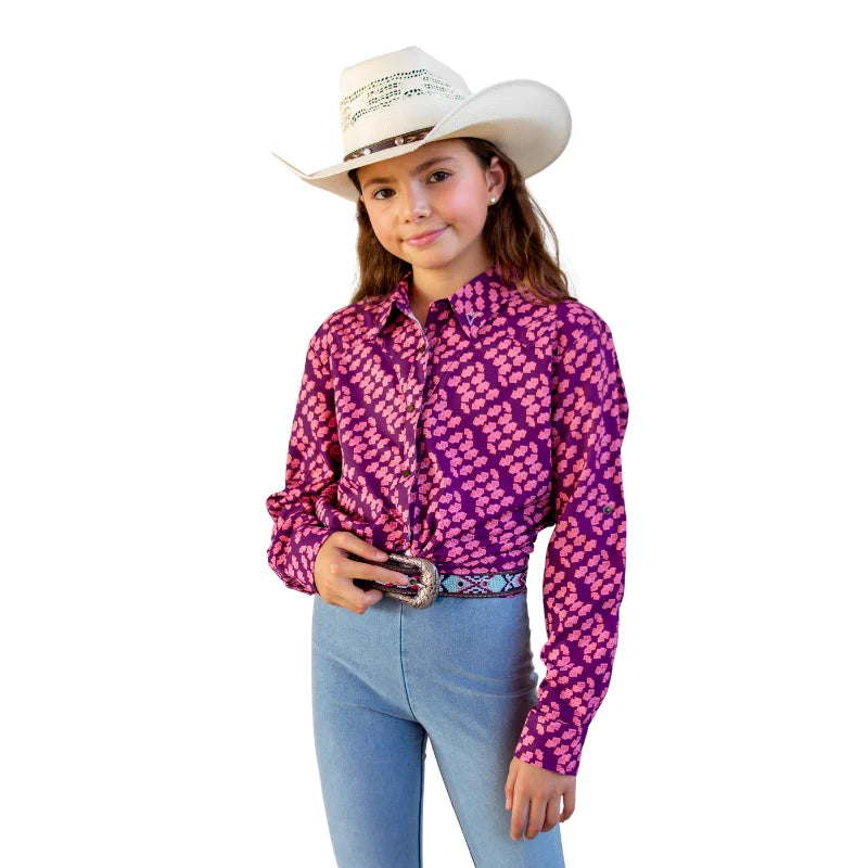 Camisa Fishing Niña Arete Vaca Denver