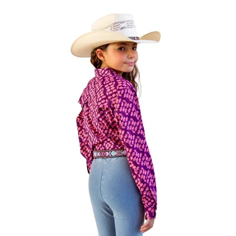 Camisa Fishing Niña Arete Vaca Denver