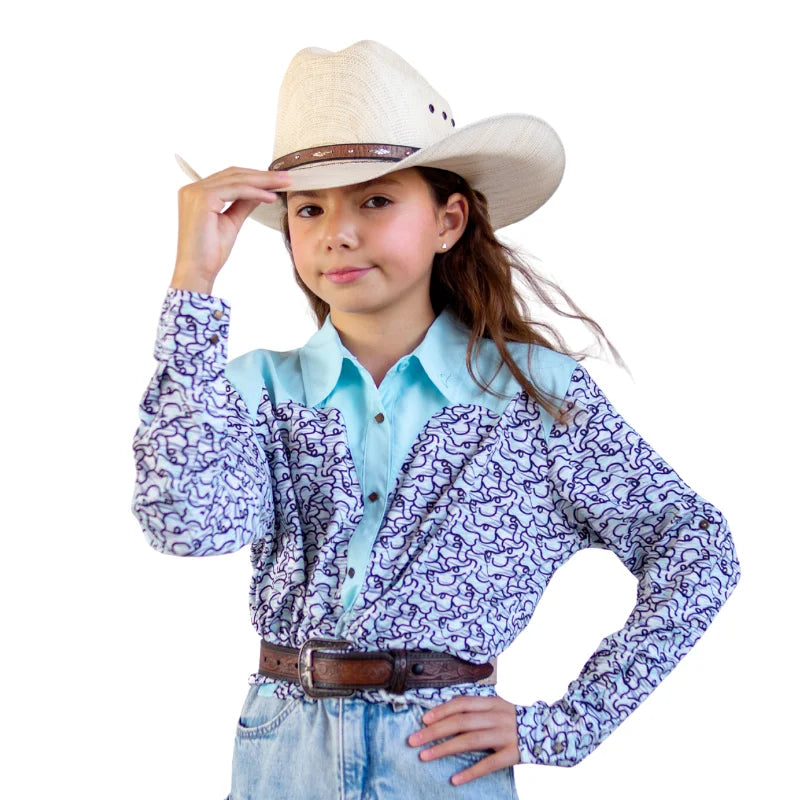 Camisa Denver Fishing Niña Cuerdas