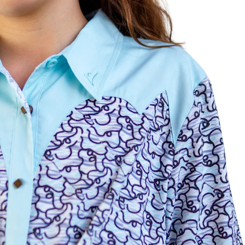 Camisa Denver Fishing Niña Cuerdas