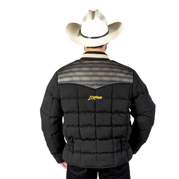 Chamarra Faux Tonatuh Dark Brown/Black