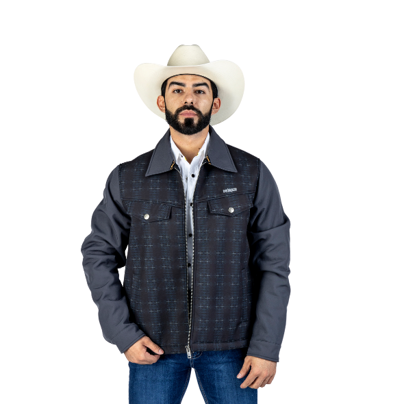 Chamarra Spandex Sanse Black/Dark Grey