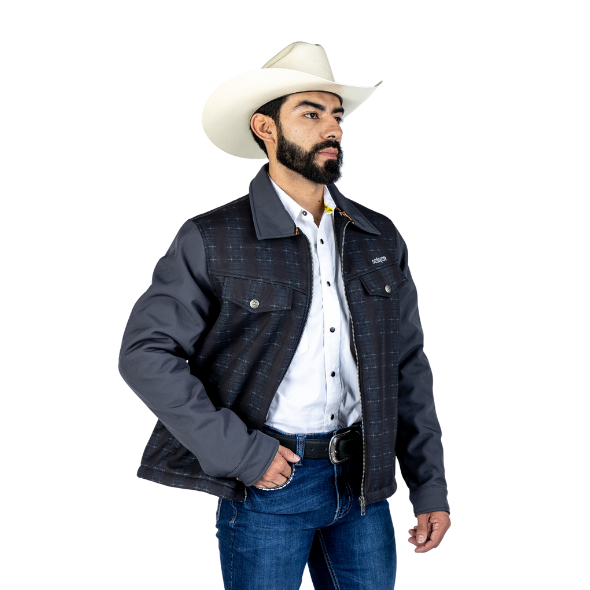 Chamarra Spandex Sanse Black/Dark Grey