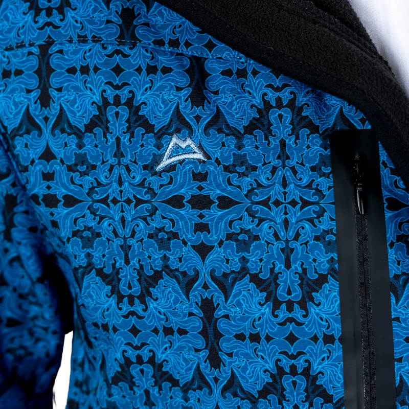 Chamarra Spandex Repujado Navy