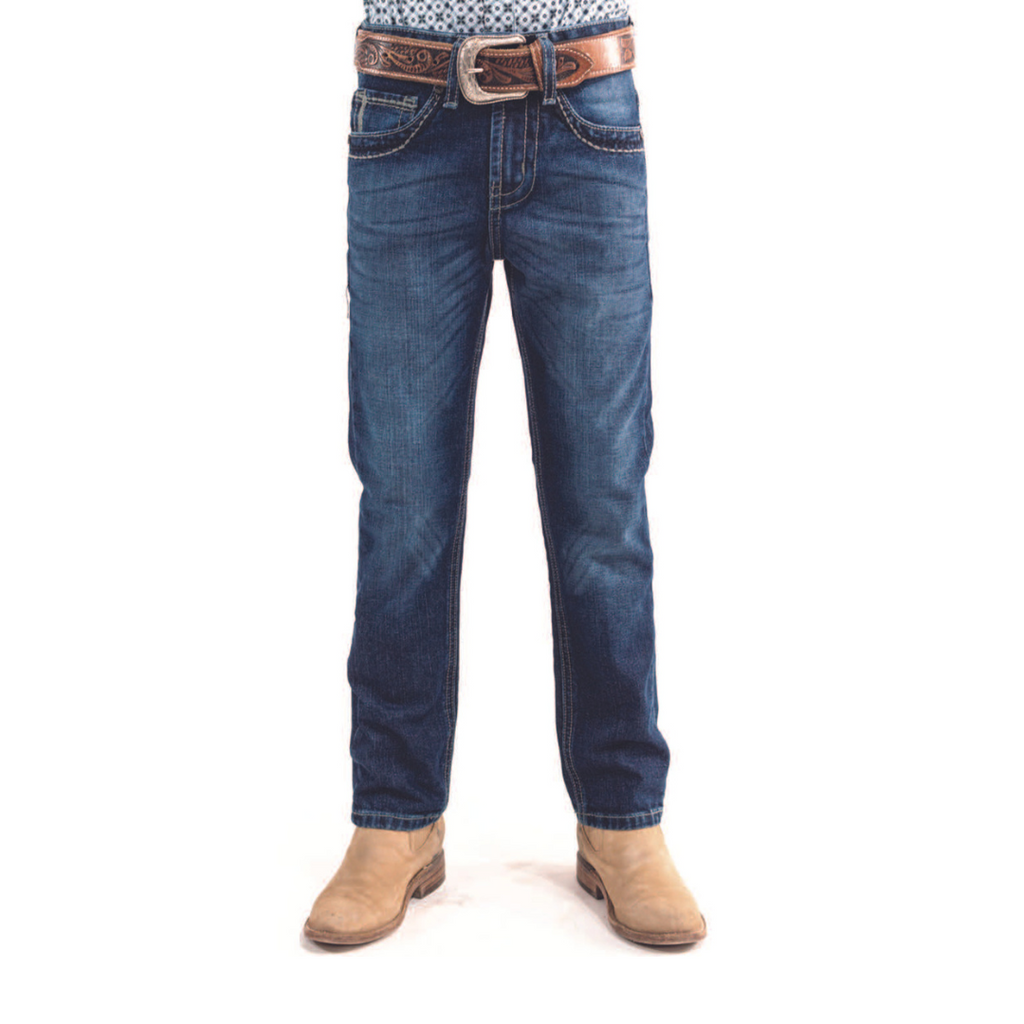 Jean Kids Azul Oscuro/Dark Stone JKD001