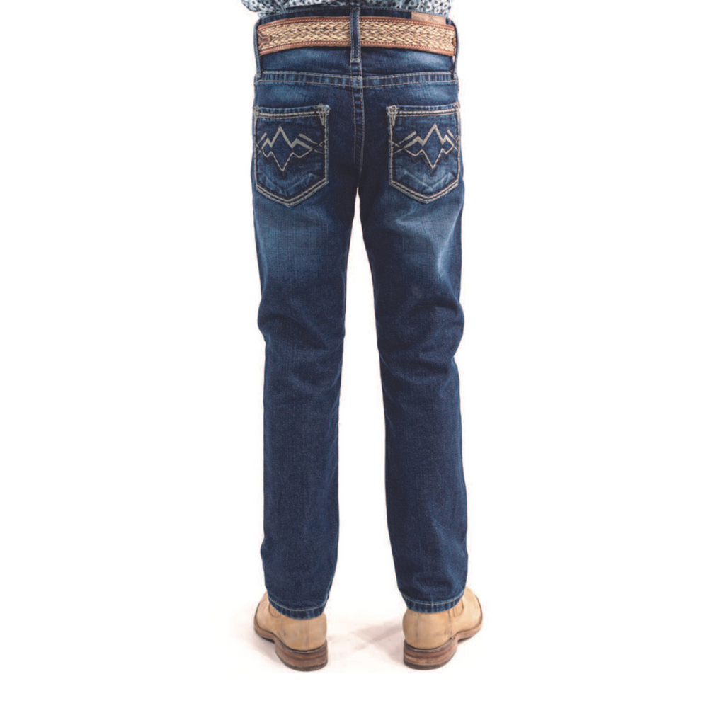 Jean Kids Azul Oscuro/Dark Stone JKD001