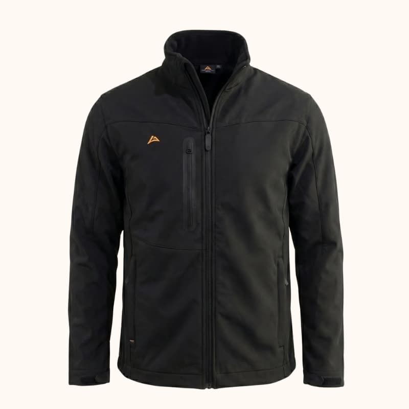 Chamarra Spandex Black-Orange