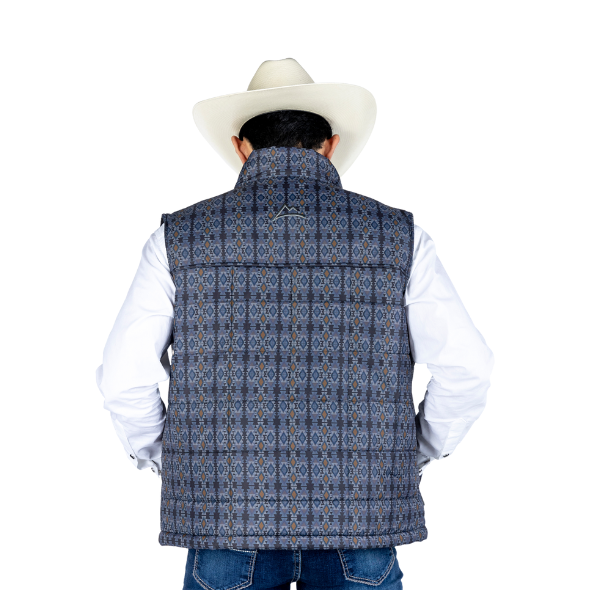Chaleco Nylon Tribal Azteca Navy Blue