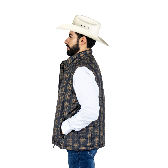 Chaleco Nylon Tribal Tlan Black/Lafayette