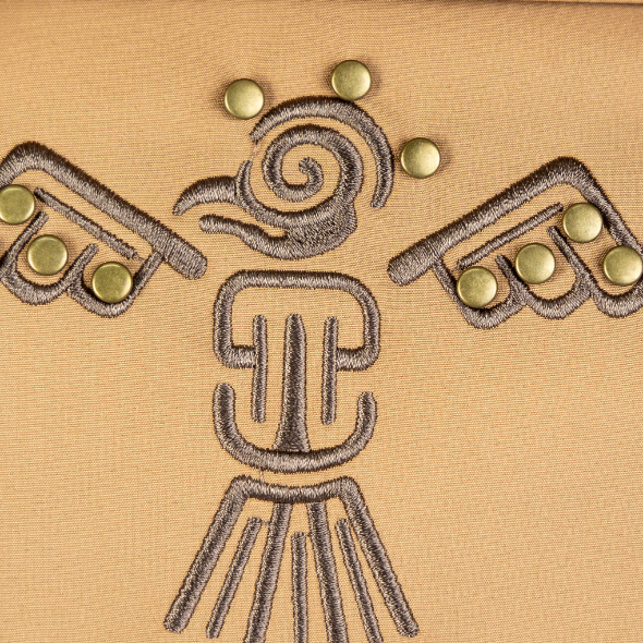 Chamarra Spandex Kahki