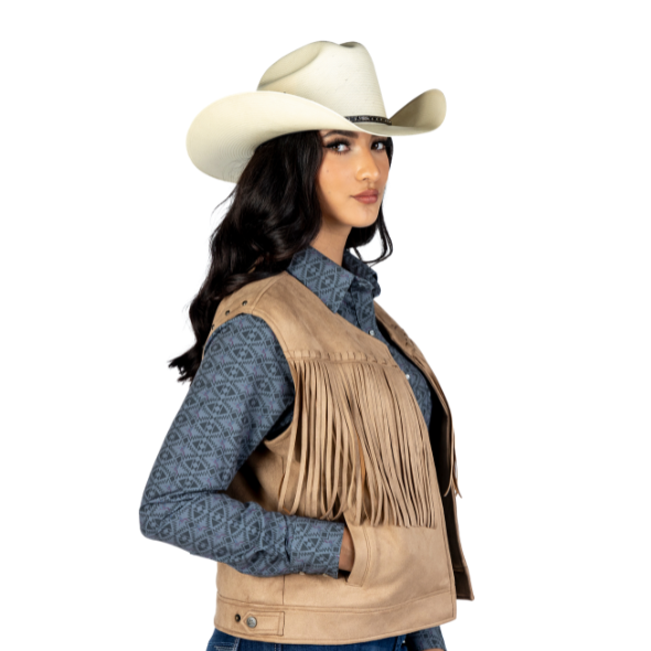 Chaleco Vaquero Denver Suade Kahk