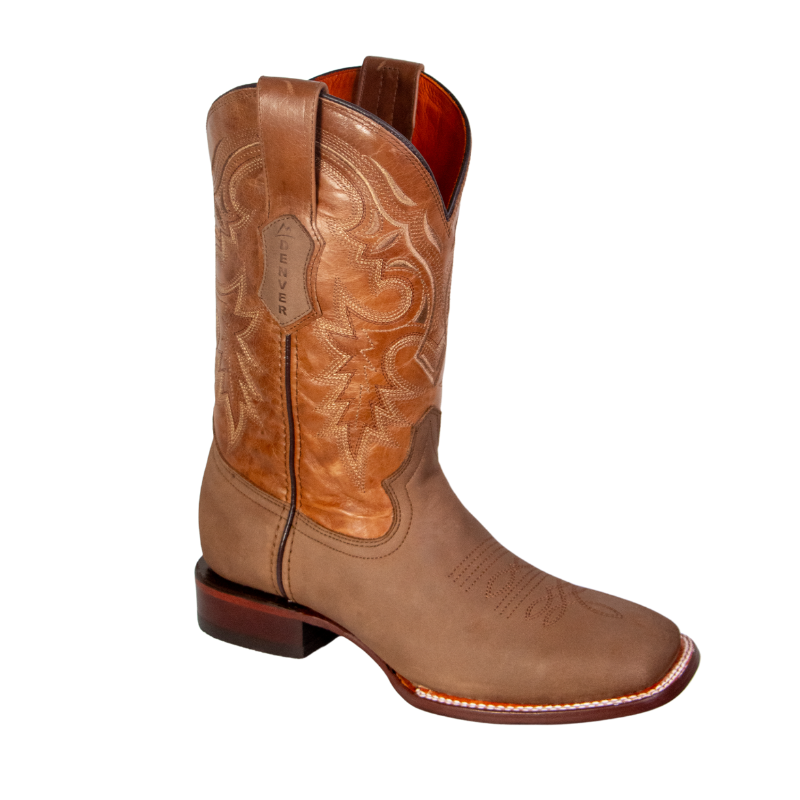 Bota Vaquera Encerado Tabaco