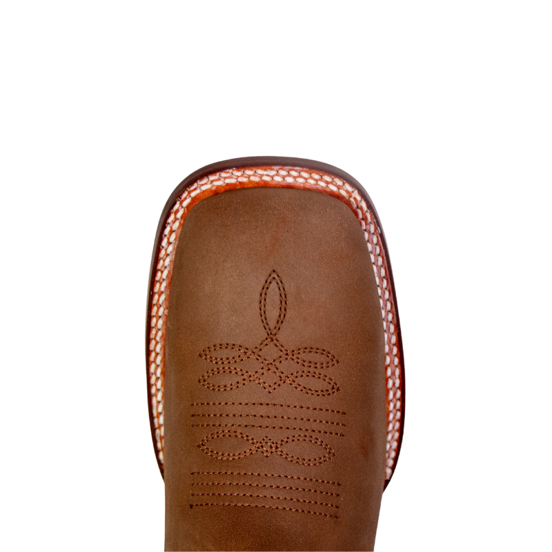 Bota Vaquera Encerado Tabaco