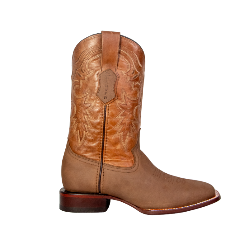 Bota Vaquera Encerado Tabaco