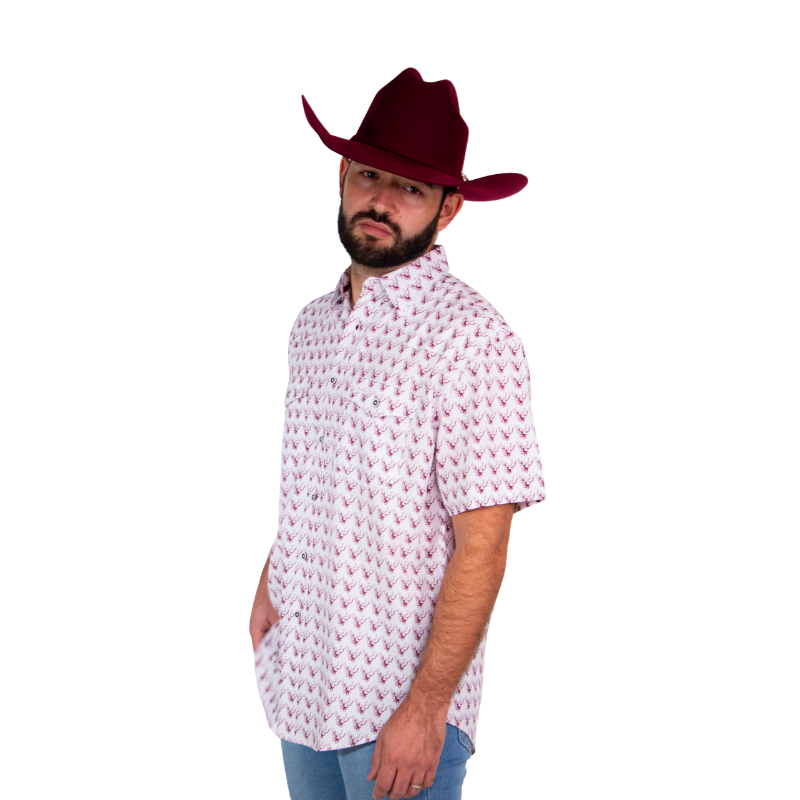 Camisa Vaquera Frisco Estampado Venados