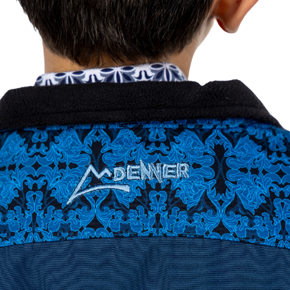 Chamarra Kids Spandex Repujado Navy/Dark Navy