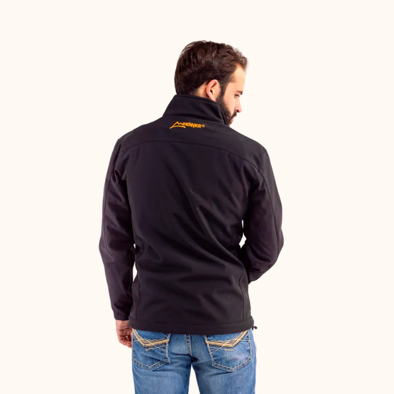 Chamarra Spandex Black-Orange