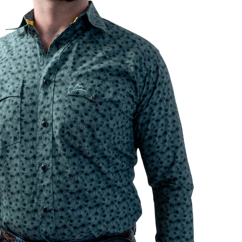 Camisa Hombre Icy Denver Nopal Verde