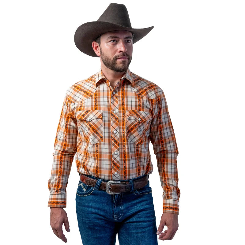 Camisa Vaquera Icy Denver Caballero Cuadros