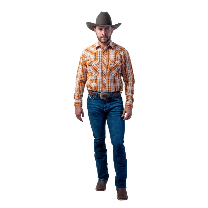 Camisa Vaquera Icy Denver Caballero Cuadros