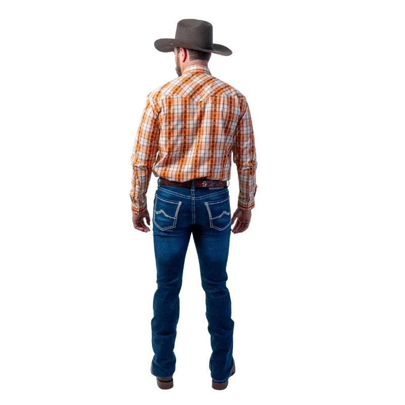 Camisa Vaquera Icy Denver Caballero Cuadros