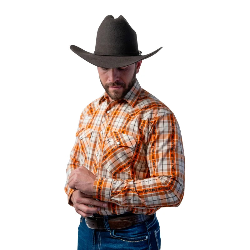 Camisa Vaquera Icy Denver Caballero Cuadros