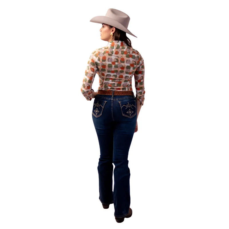 Camisa Mujer Icy Denver Estampado Cactus