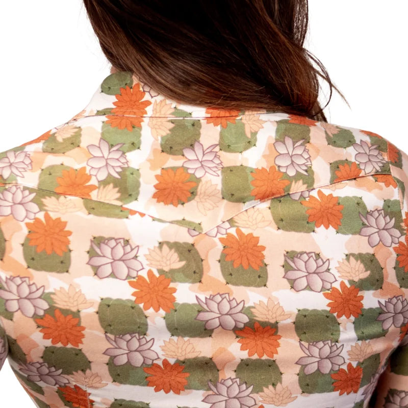 Camisa Mujer Icy Denver Estampado Cactus
