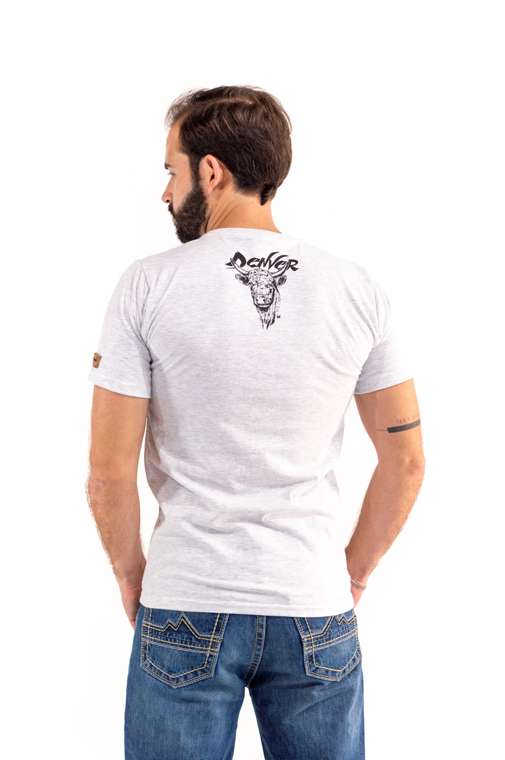 Playera Para Caballero Jaspe-Avena