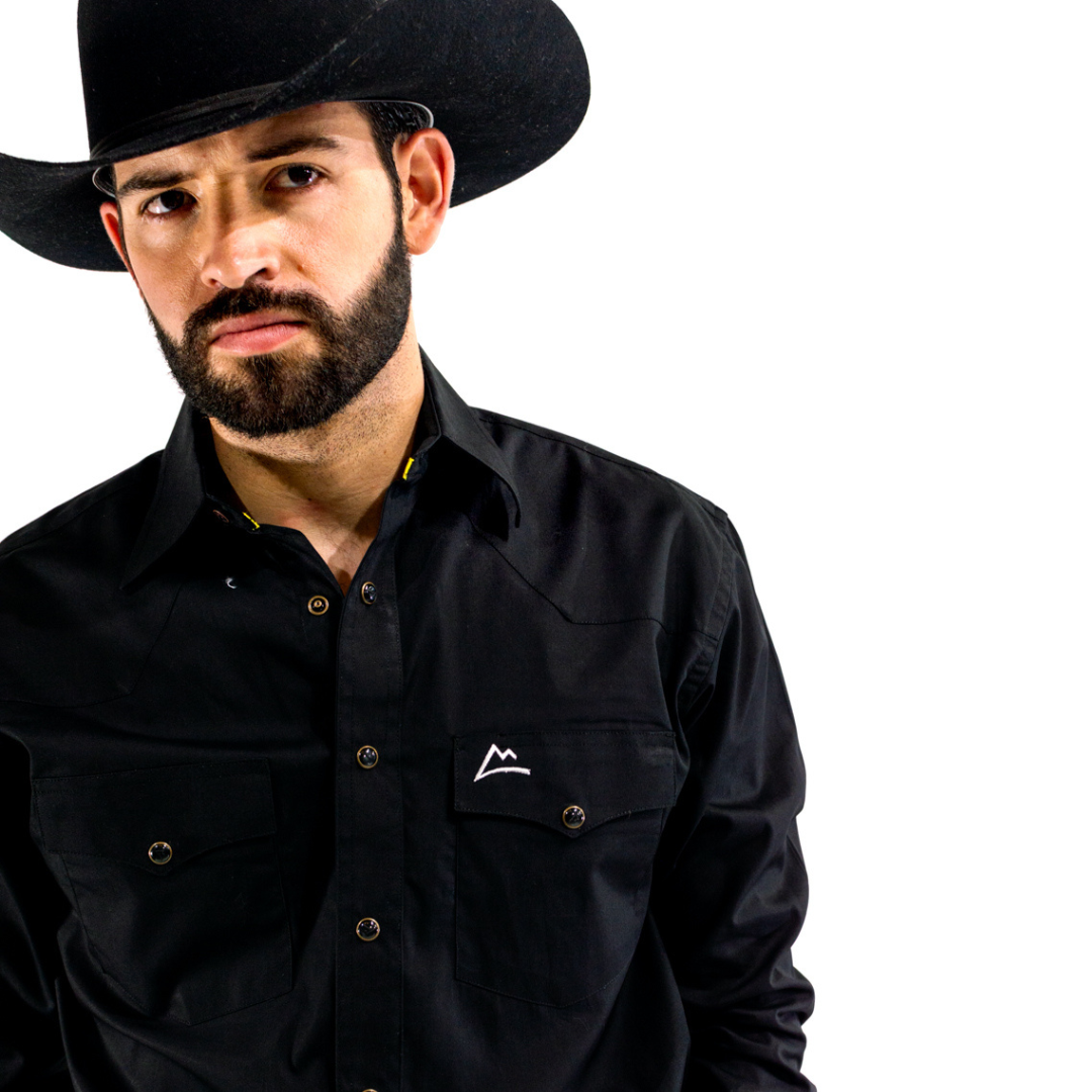 Camisa Vaquera CHH111 Negra 