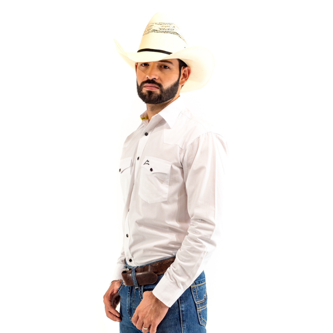 Camisa Vaquera Icy Denver Blanca CHH112