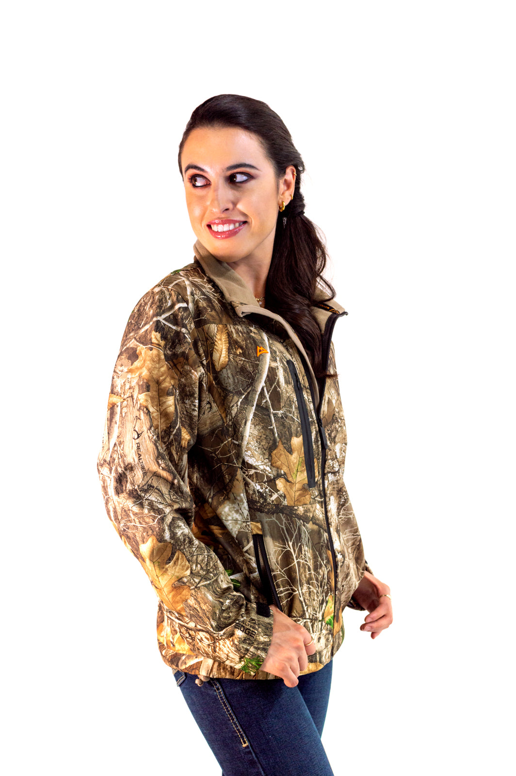 Chamarra Mujer Spandex Camuflaje Realtree
