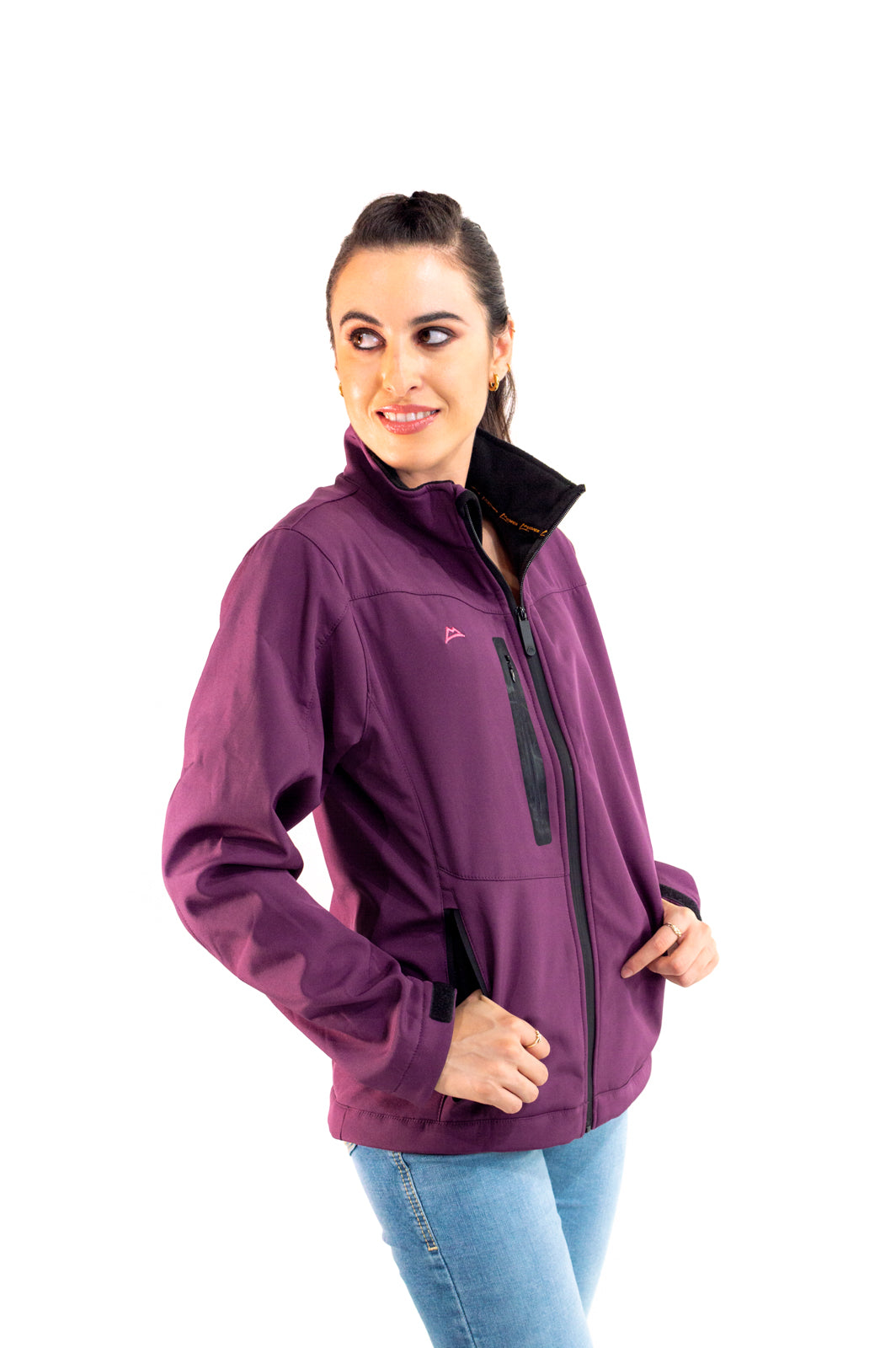 Chamarra Mujer Spadex Violet Pink
