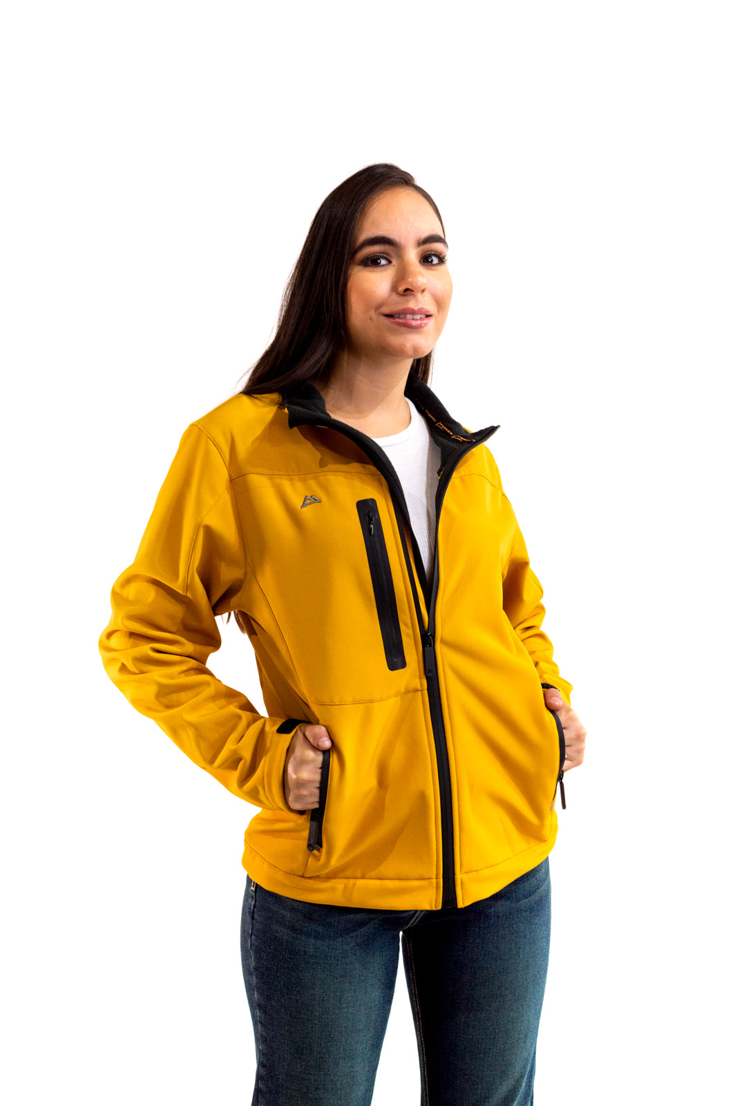 Chamarra Mujer Spandex Ámbar Dark Grey