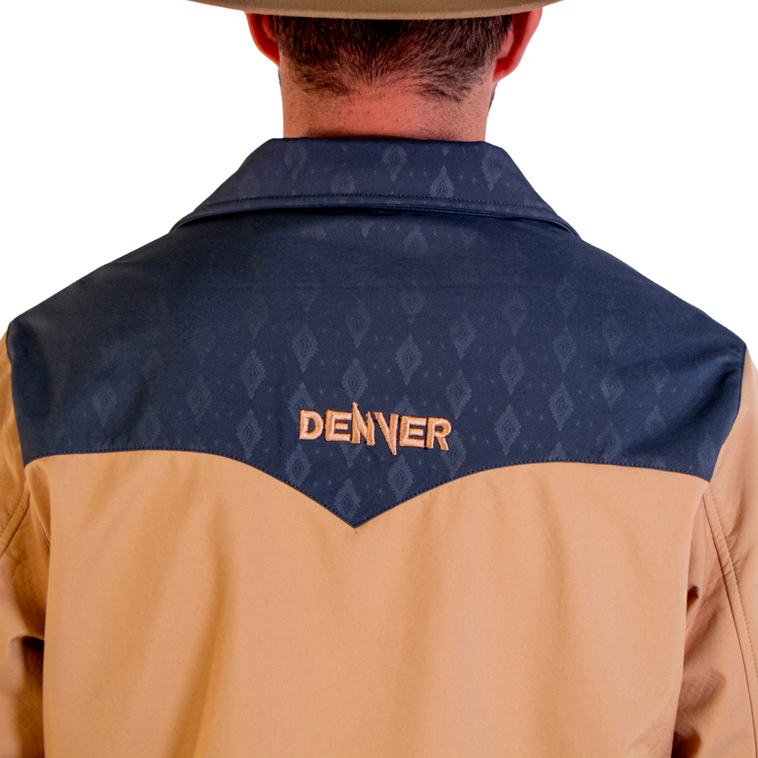 Chamarra Vaquera Spandex Gloss Yellow – Waterproof