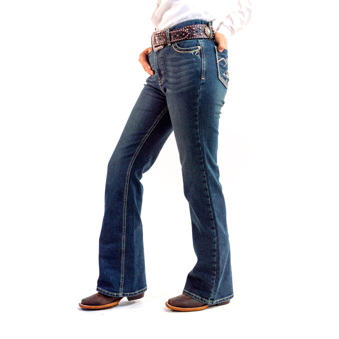 Pantalón Vaquero Dama Medium Blue DM034 Icy Denver 