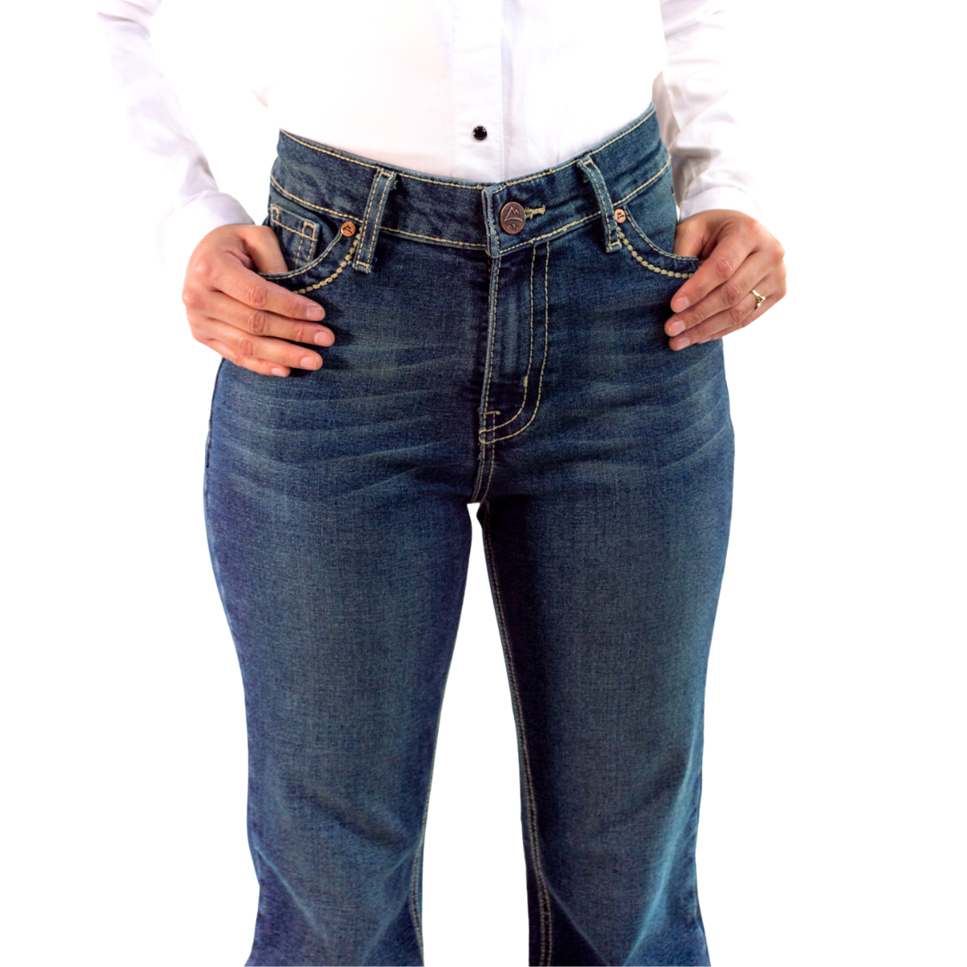 Pantalón Vaquero Dama Medium Blue DM034 Icy Denver 