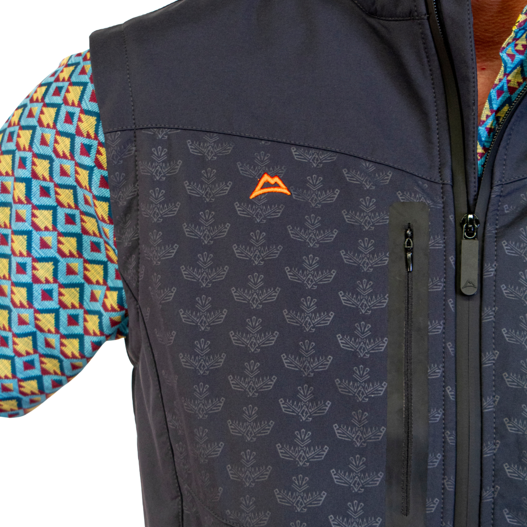 Chaleco Vaquero Águila Gloss Gray