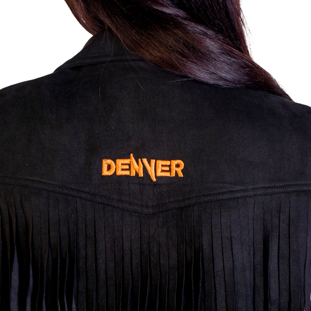 Chaleco Tribal Café - Negro